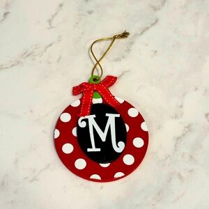 M Ornament